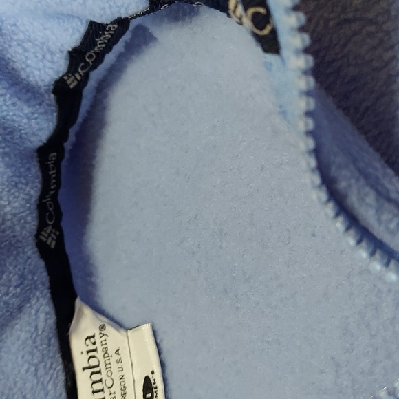 Columbia Womens Large Blue Fleece With Black Trim Very Good Condition - Picture 4 of 9